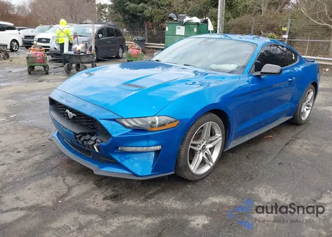 2021 Ford Mustang Ecoboost Fastback from USA, damaged, VIN 1FA6P8TH4M5128102